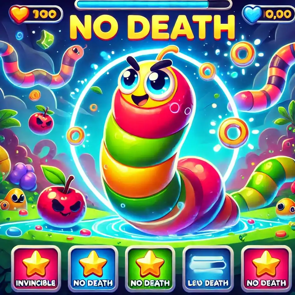 Worms Zone Mod APK No Death: Become Invincible 1 worms zone mod apk no death
